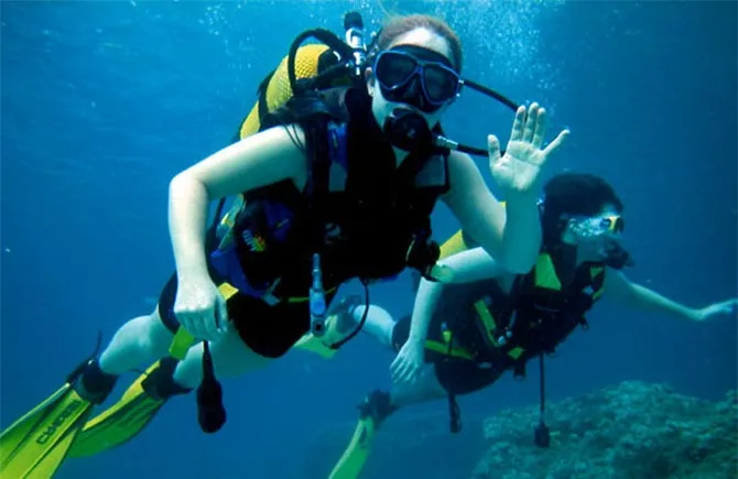 Snorkeling in Huatulco's protected bays